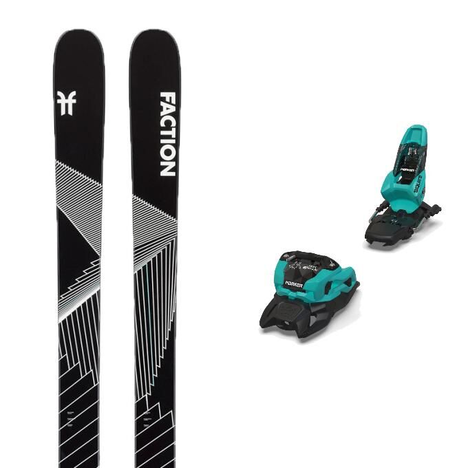 Pack of versatile Völkl KENDO 88 freeride skis + DEMO FDT FREE 23
