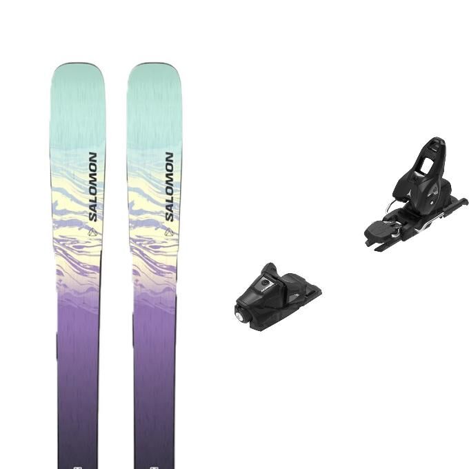 Pack de skis Salomon N STANCE W 88 + fix