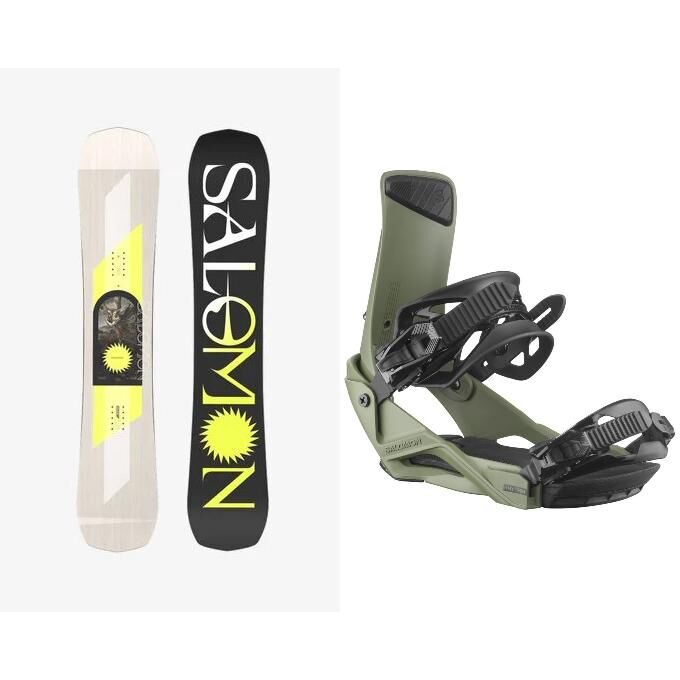 Salomon ASSASSIN snowboard pack with bindings