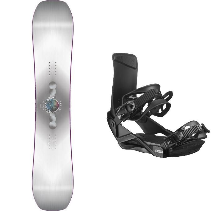 Burton STYLUS snowboard pack with bindings
