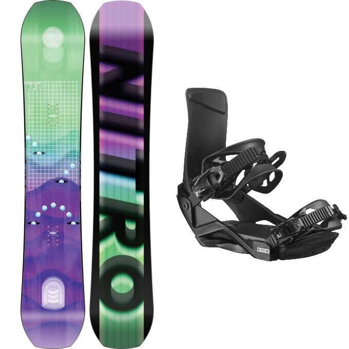 Forum Recon Snowboard + Bindings Pack | Total Versatility