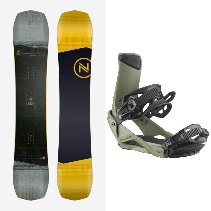 Rossignol District Black Wide Snowboard Pack + Bindings