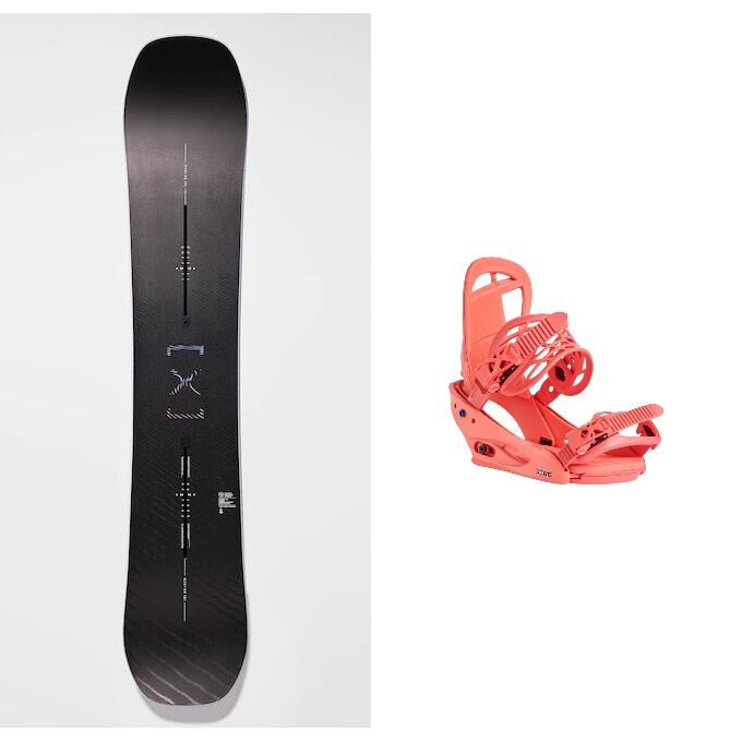 Burton CUSTOM X men's snowboard BURTON CUSTOM X 158 × UNION