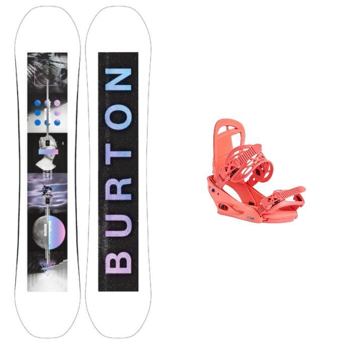 BURTON TALENT SCOUT 141cm FLUX スノボ 3点セット スノーボード 3点