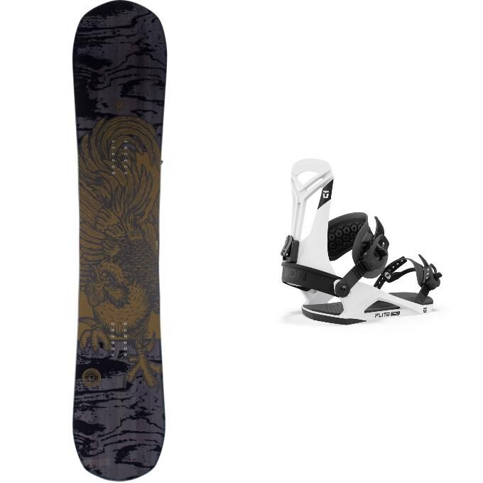 Rossignol Tavola Da Snowboard Resurgence Uomo, All-Mountain, Marrone, Collezione 2024 - 2