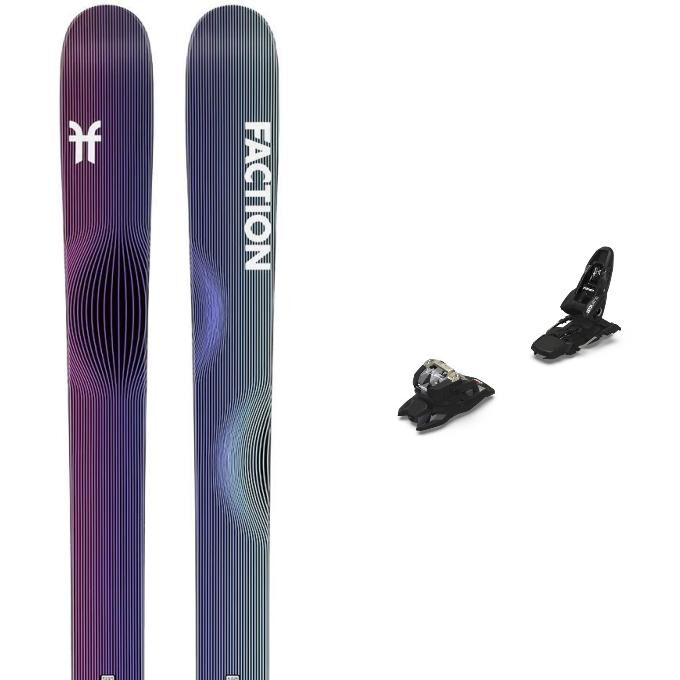 Pack of Faction STUDIO 2 skis + bindings