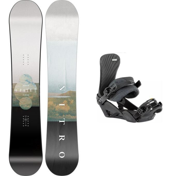 Pack Snowboard Nitro FATE +...