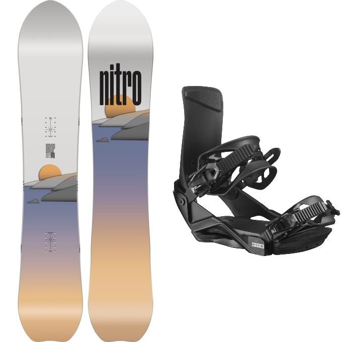 Snowboard-Paket Nitro DROP...