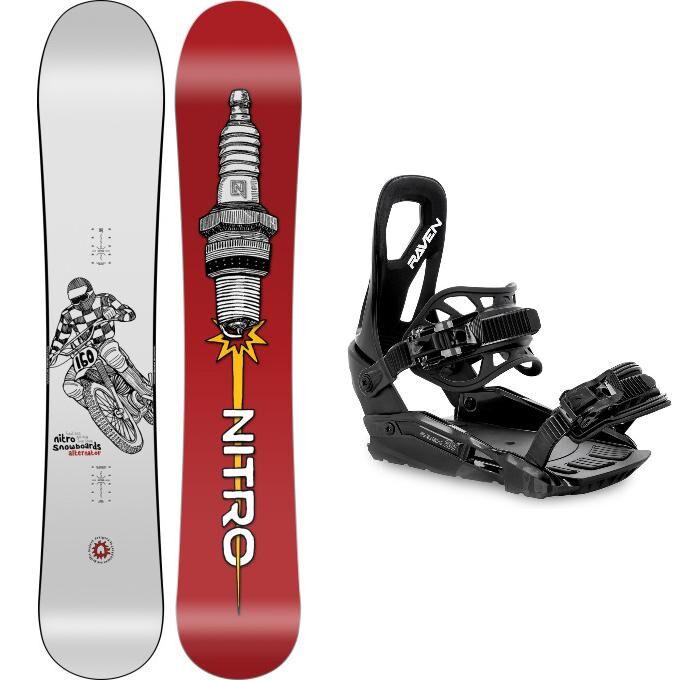 Nitro ALTERNATOR Snowboard Pack + Bindung
