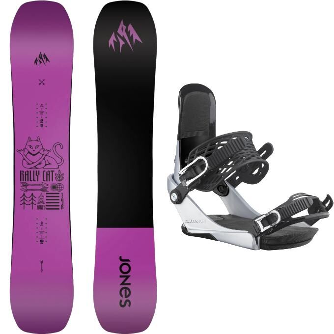 Salomon LOTUS snowboard pack with bindings for women