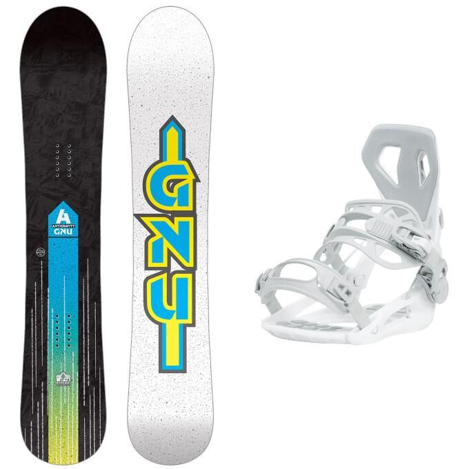 Pack snowboard Gnu...