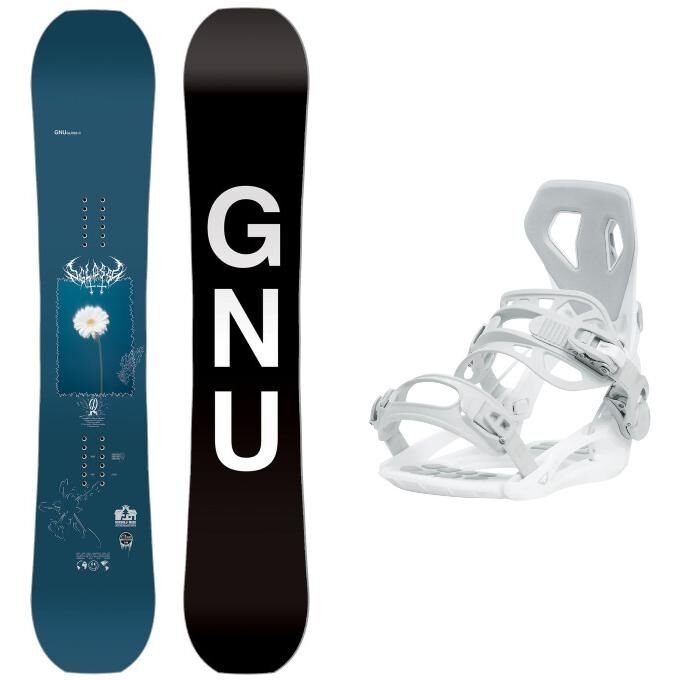 Pack snowboard Gnu GLOSS C...