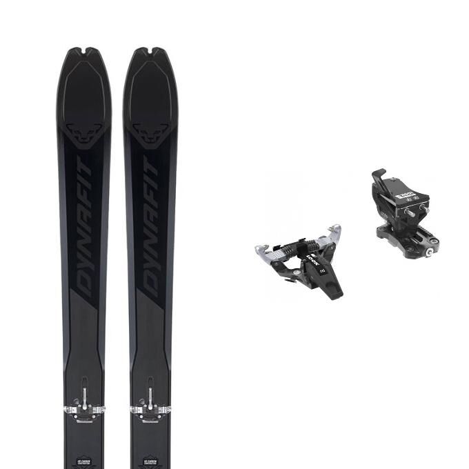 Pack of Dynafit BLACKLIGHT 95 touring skis + bindings