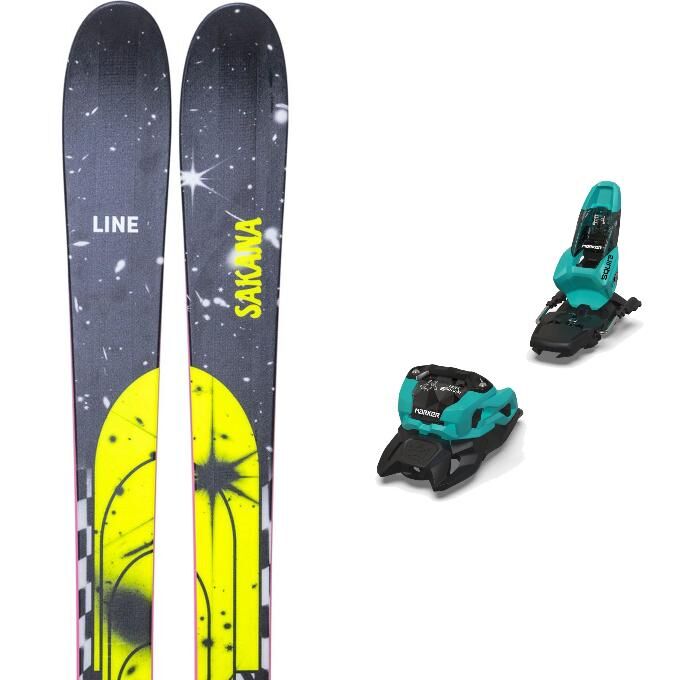 Set da sci Line Sakana con attacchi – Performance All-Terrain e
