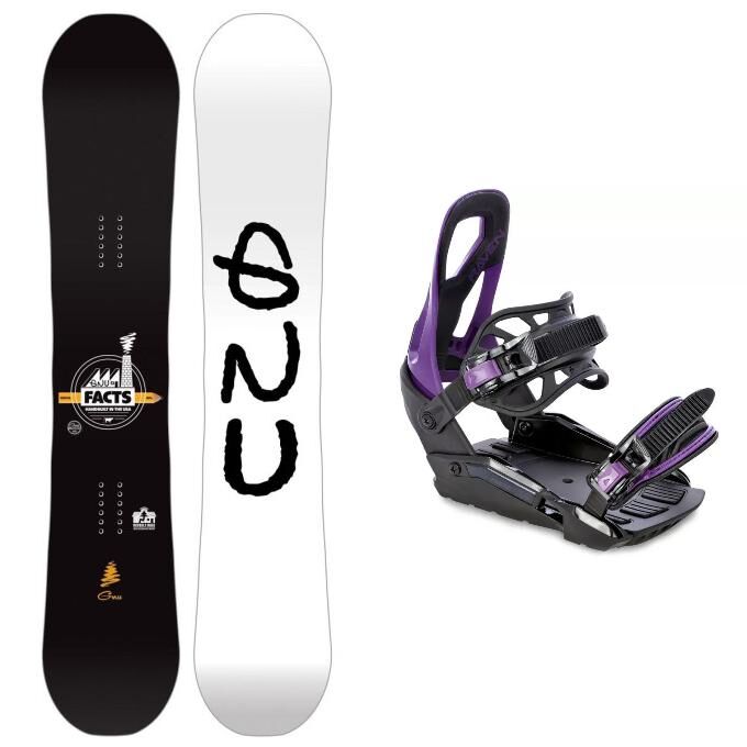 Gnu FACTS snowboard pack +...