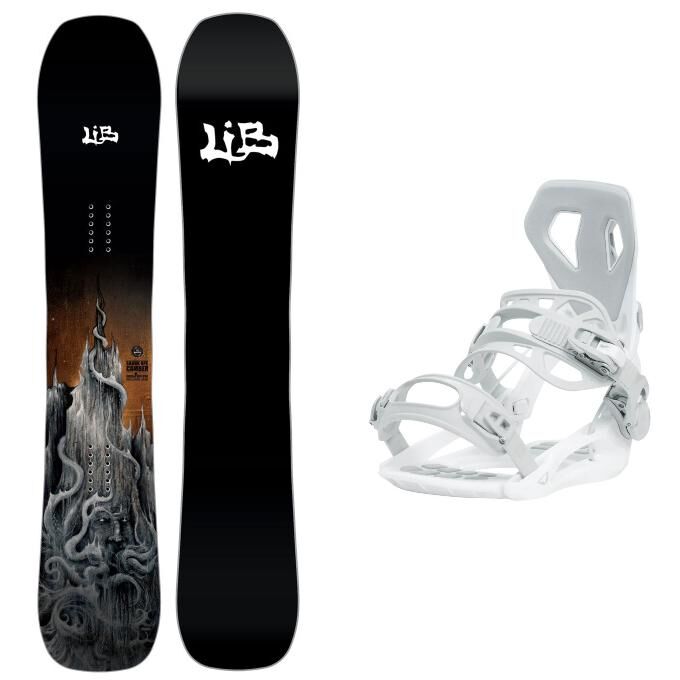 Pack snowboard Lib Tech SKUNK APE CAMBER + fix