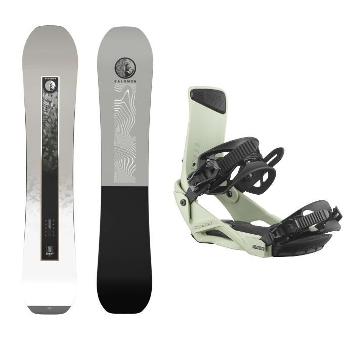 Salomon SIGHT all-mountain snowboard pack + bindings