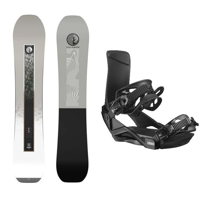 Salomon SIGHT all-mountain snowboard pack + bindings