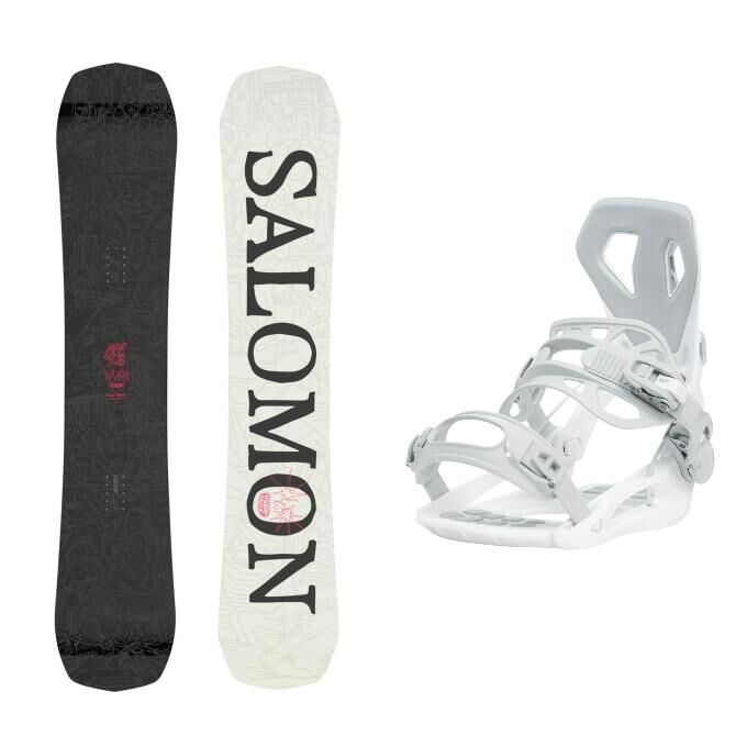 Mochila para snowboard Salomon CRAFT + fijaciones