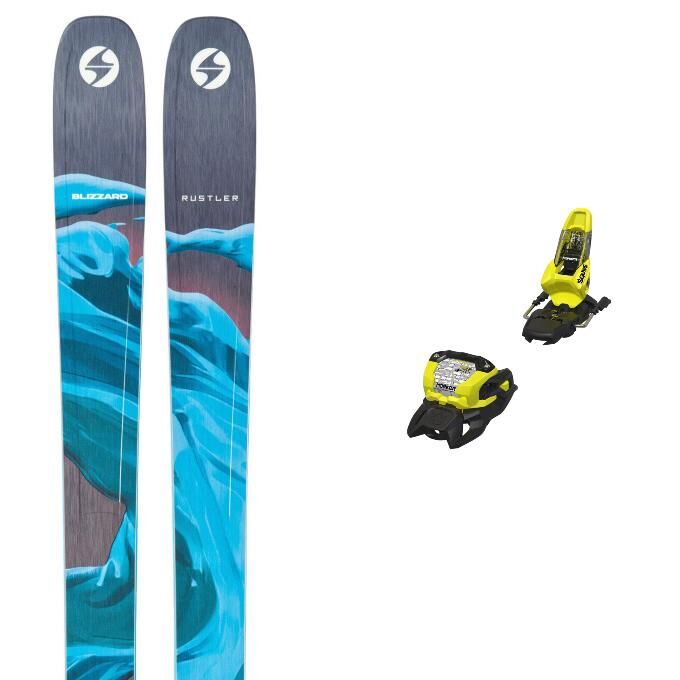 Blizzard Rustler 10 Ski + Binding Package – Ultimate Freeride