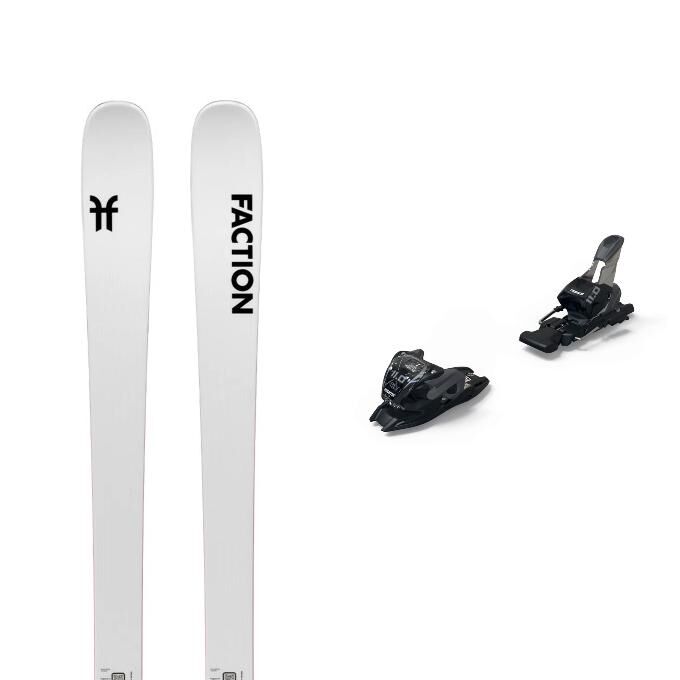 Faction Dancer 79 White ski pack + bindings