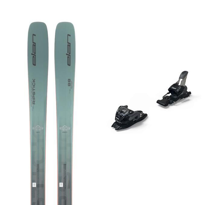 Pack of versatile Völkl KENDO 88 freeride skis + DEMO FDT FREE 23