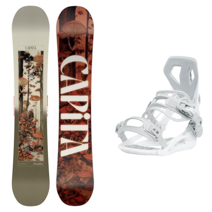 Pack snowboard Capita PARADISE + fix