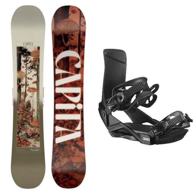 Capita PARADISE Snowboard + Bindungen-Paket