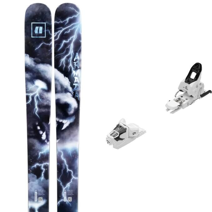 Faction MANA 4 freestyle ski pack with bindings