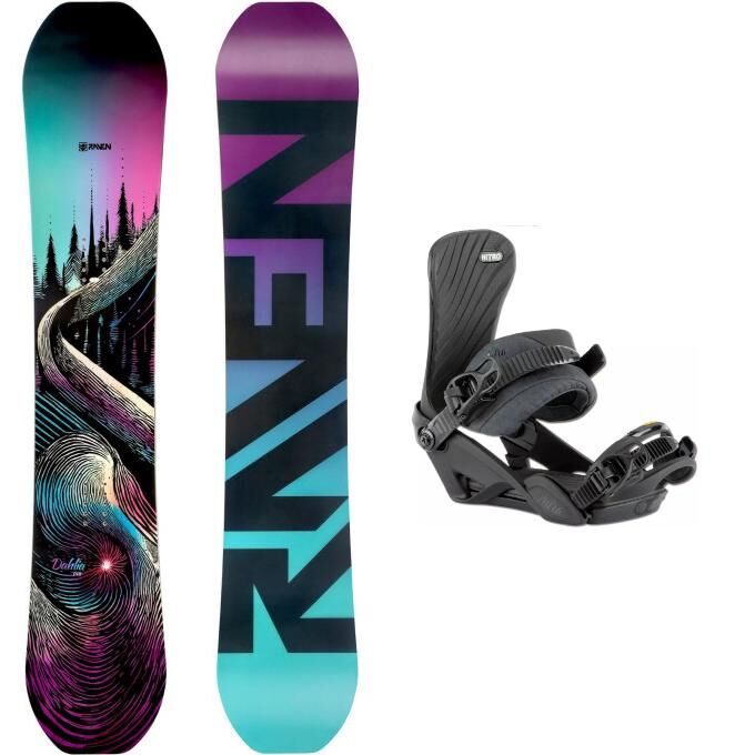 Raven DAHLIA snowboard +...