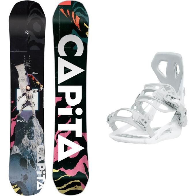 Pack de Snowboard Capita DOA + fix