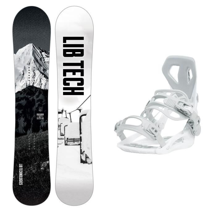 Pack de snowboard Lib Tech COLD BREW + fijaciones