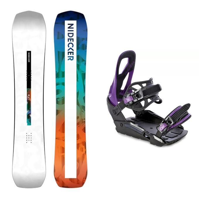 Pack snowboard Nidecker...