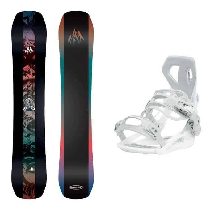 Pack snowboard Jones Men's Mountain Twin + fix