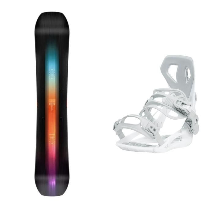 Pack de snowboard Nitro TEAM + fix