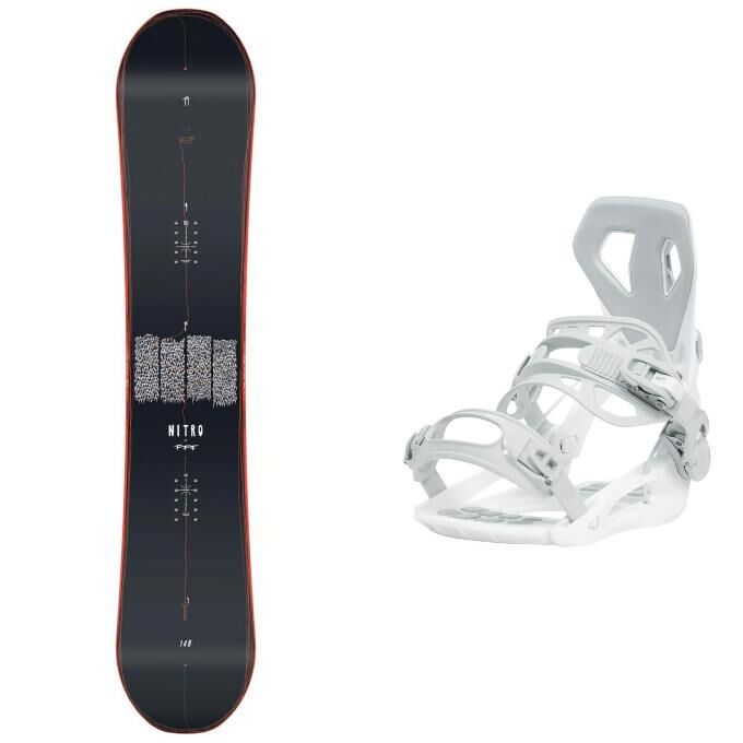 Pack snowboard Nitro T1 X...