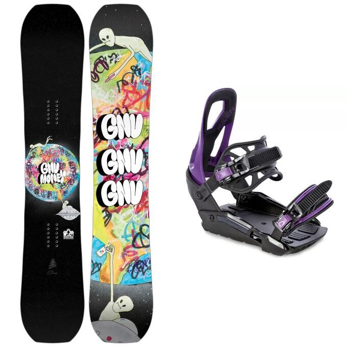 GNU MONEY L snowboard pack...