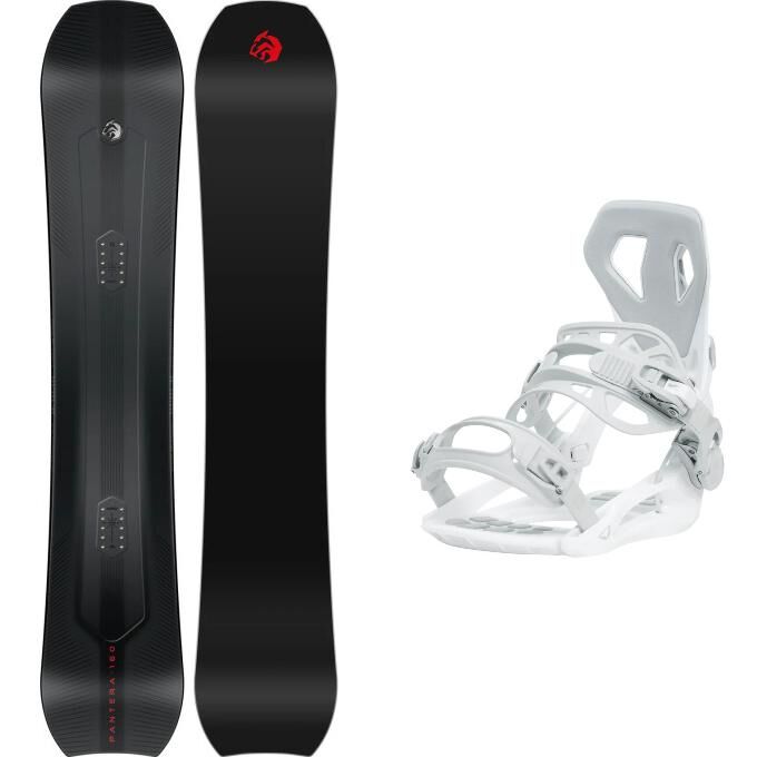 Pack de esquí y snowboard Nitro PANTERA + fijaciones