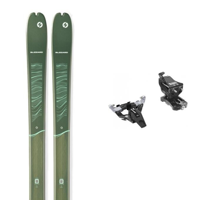 Blizzard ZERO G 096 W (FLAT) Ski Set + Bindings