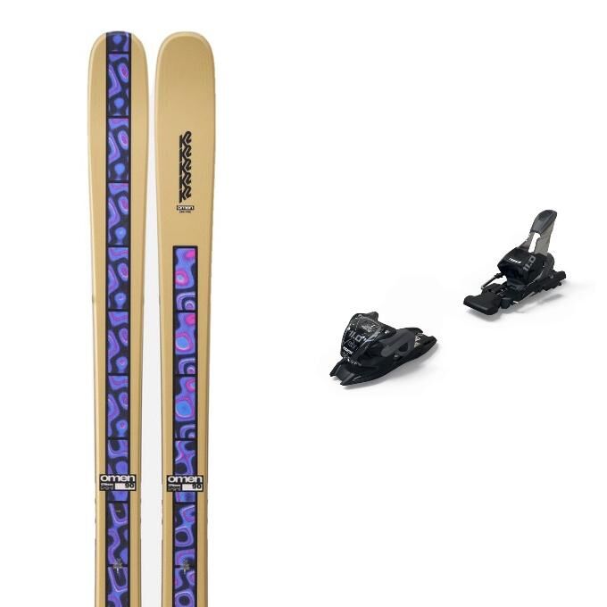 K2 OMEN 90 Ski Set + Bindings
