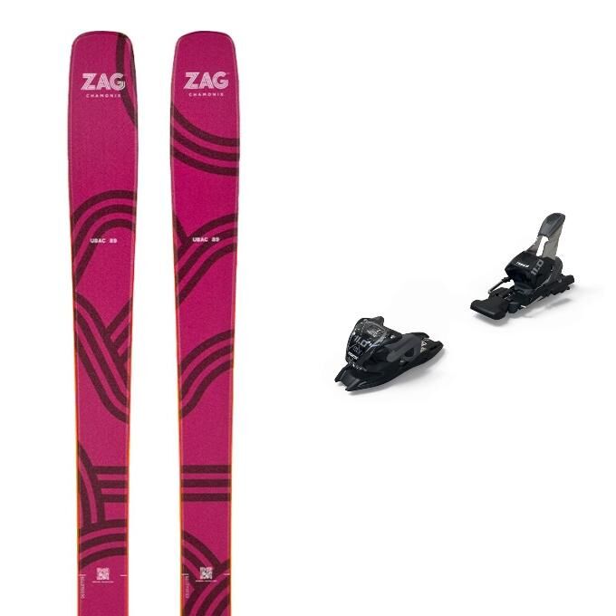 Set da sci Zag UBAC 89 + attacchi