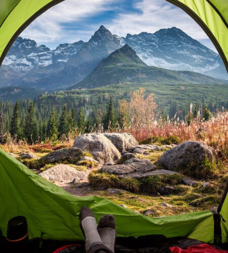 5 - Camping
		                        