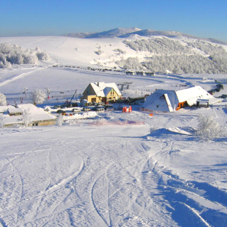 El Markstein en la nieve